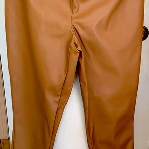 INC International Concepts Faux leather skinny pants